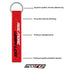 Ride More Worry Less  | Keytag